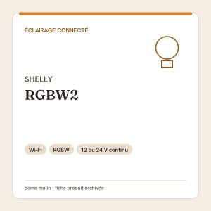Shelly RGBW2