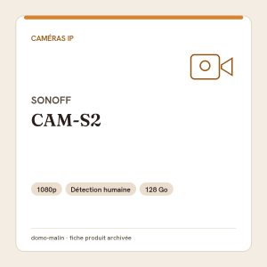 Sonoff CAM-S2