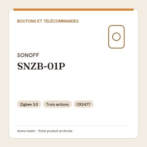 Sonoff SNZB-01P