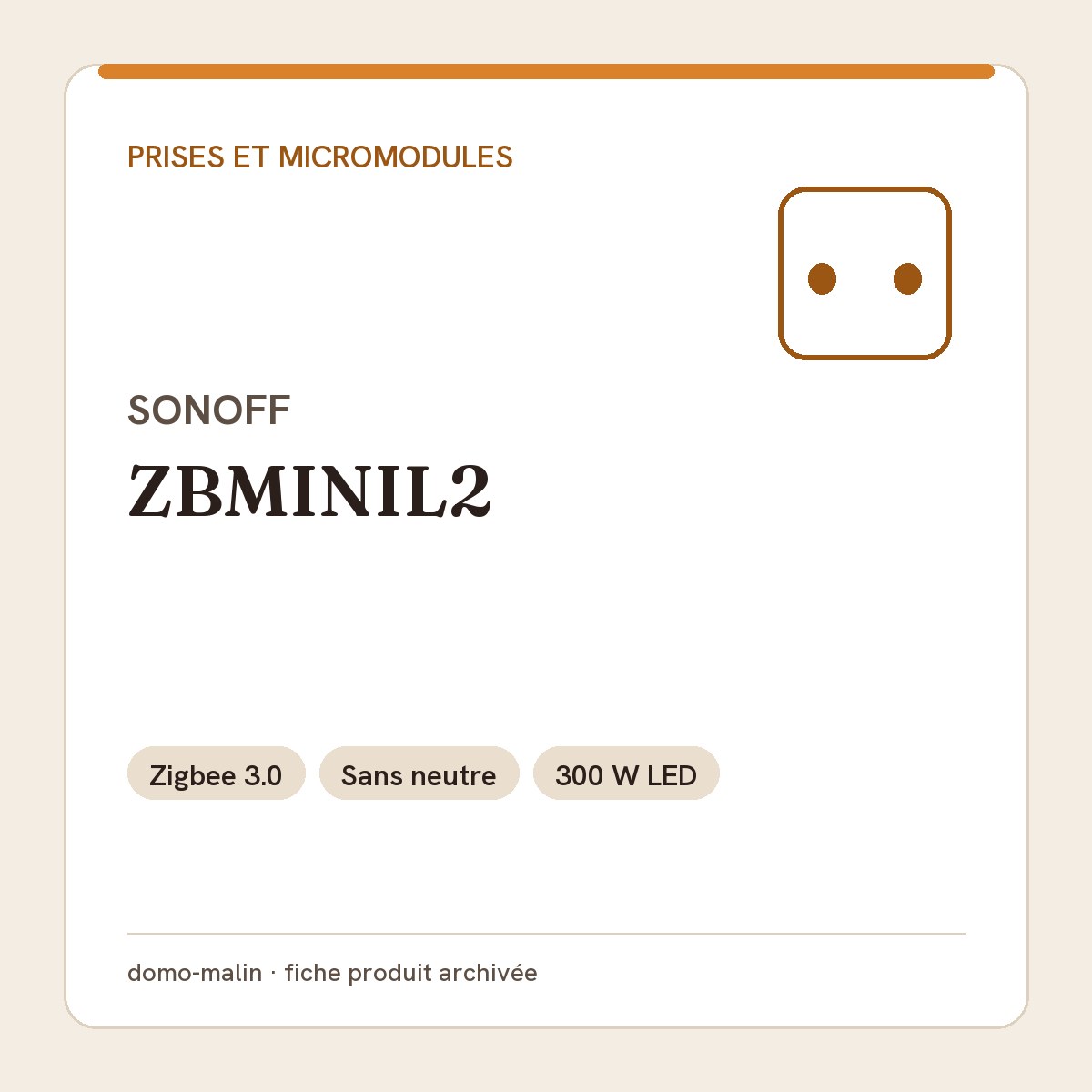 Sonoff ZBMINIL2