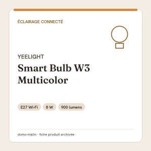 Yeelight Smart Bulb W3 Multicolor